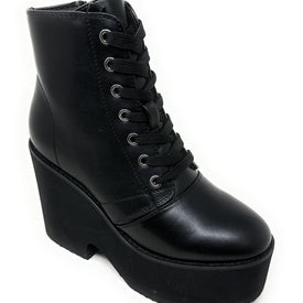 Wingless Platform Combat bootie