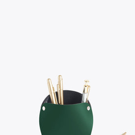 ORIGAMI PEN HOLDER | FOREST GREEN