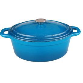 BergHOFF Neo Cast Iron 8qt. Oval Dutch Oven 13