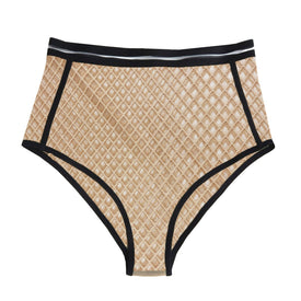 Old Money Aesthetic Serena High Rise Nude Underwear