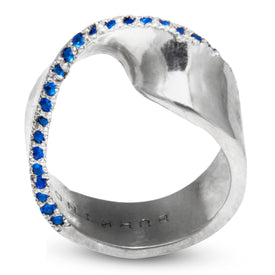 Classic with a Twist Silver Ring