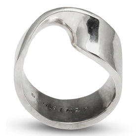 Classic with a Twist Silver Ring