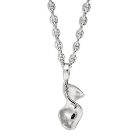 Classic with a Twist Silver Pendante
