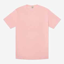 High & Mighty Cotton Stretch T-Shirt | Light Pink