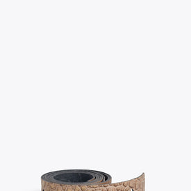 SHOULDER STRAP | FAUX CROC