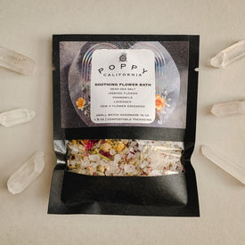Soothing Flower Bath Salt Packet