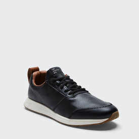 The Henry Runner / Leather / Blacktop