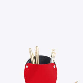 ORIGAMI PEN HOLDER | FIRE RED