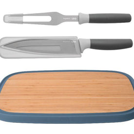 BergHOFF Leo 3pc Complete Carving Set with Cutting Board