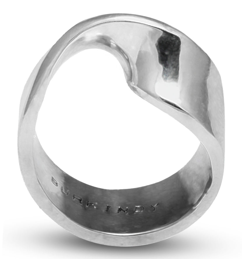 Classic with a Twist Silver Ring