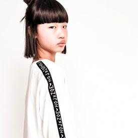 HOJ X ZOE CAPSULE COLLECTION CROPPED WHITE TOP
