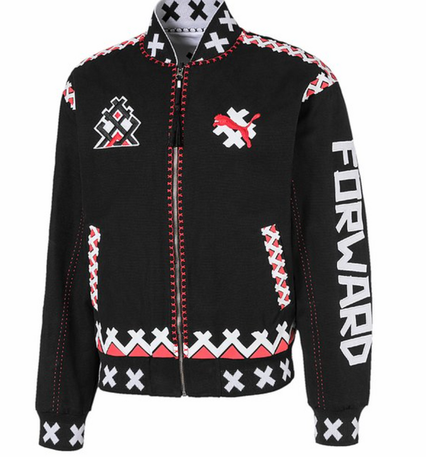 Puma reversible bomber jacket discount